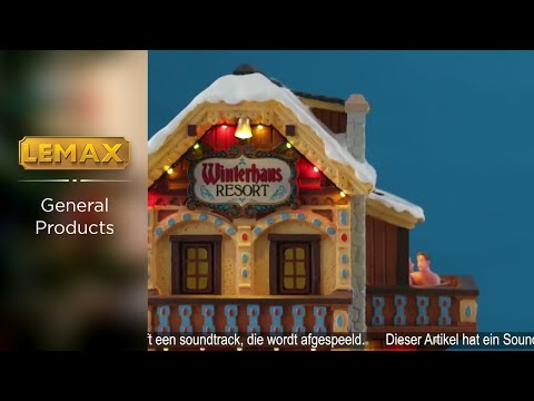 Winterhaus Resort (cod. 15735) - Edificio luminoso Lemax