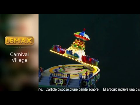 Topsy Turvy (cod. 54451) - Giostra lunapark Lemax