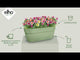 Elho - Vibia Campana Easy Hanger fioriera da balcone in plastica