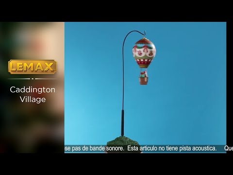 Holiday Cheer Hot Air Balloon (cod. 84389)- Mongolfiera Lemax