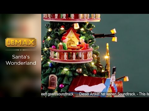 The Tannenbaum Tower Christmas Shops (cod. 55311) - Torre natalizia con negozi Lemax