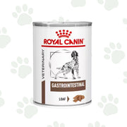 Lattina di cibo umido per cani Royal Canin Gastrointestinal 200g.
