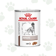 Lattina di cibo umido per cani Royal Canin Hepatic 400g.