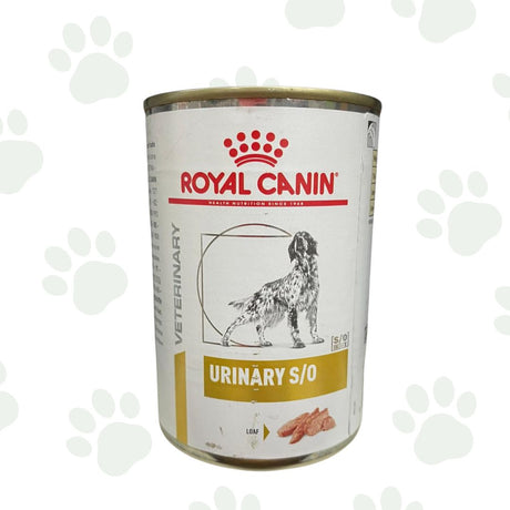 Lattina di cibo umido per cani Royal Canin Urinary S/O 410g.