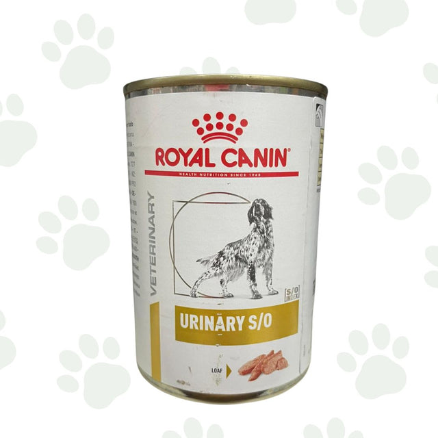 Lattina di cibo umido per cani Royal Canin Urinary S/O 410g.