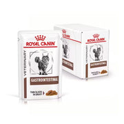 Multipack Royal Canin Veterinary Gastrointestinal per gatti, bustina in salsa, confezione da 12
