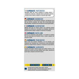 Dettaglio della confezione Blumen Le Specialità Prato Rustico con descrizione del miscuglio per terreni sottoposti a intenso utilizzo e indicazione dei periodi consigliati per la semina