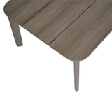 Piano del tavolino del salotto Palmer in finitura polywood taupe