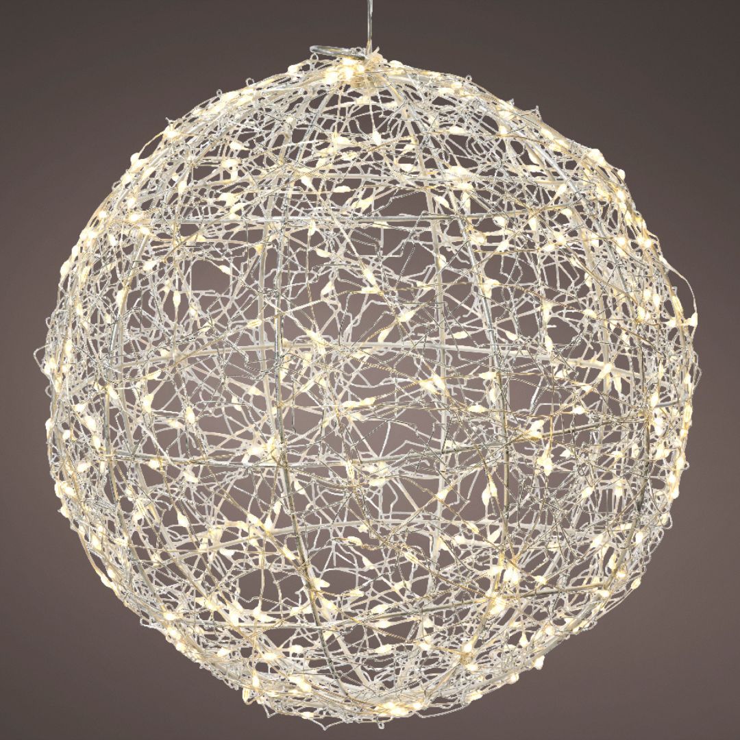 Sfera luminosa in metallo