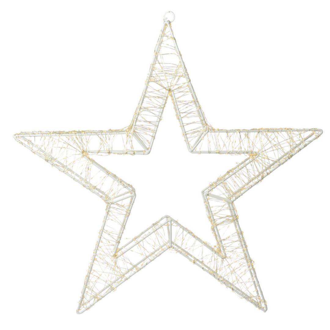 Decorazione luminosa a forma di stella