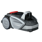 Robot tagliaerba Sunseeker V3 Plus per prati fino a 1000 metri quadri.