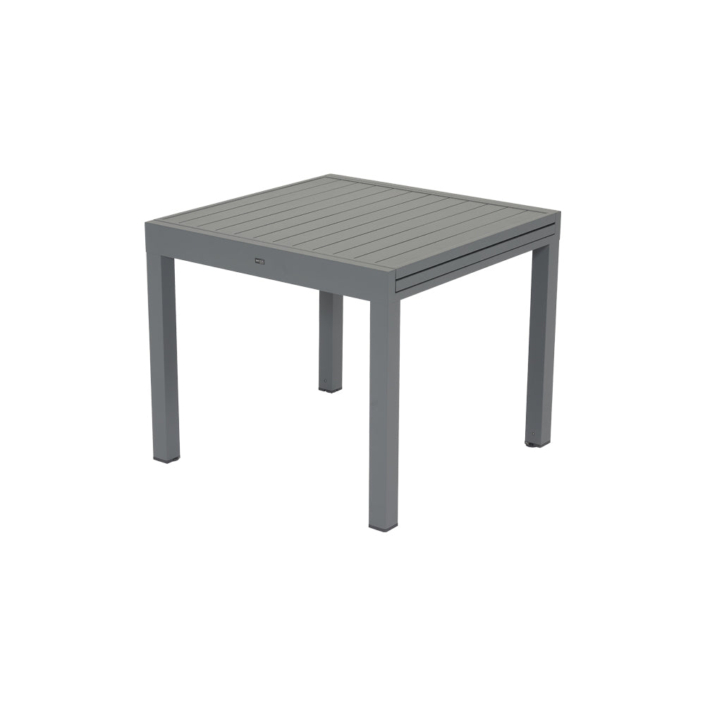 tavolo da giardino allungabile Vario in configurazione chiusa color antracite