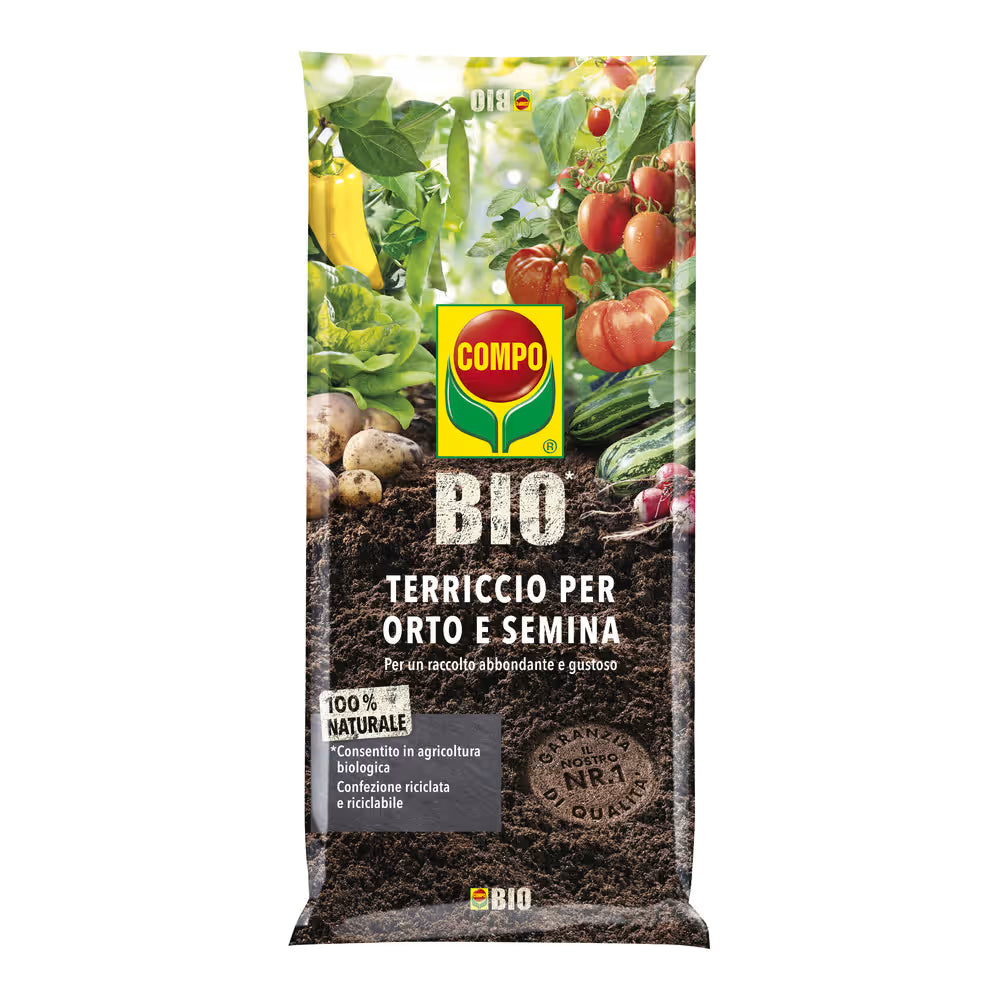 Terriccio Compo Bio per orto e semina