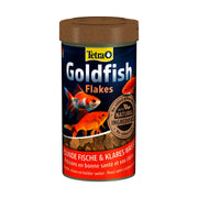 Confezione di mangime Tetra Goldfish per pesci rossi in fiocchi.