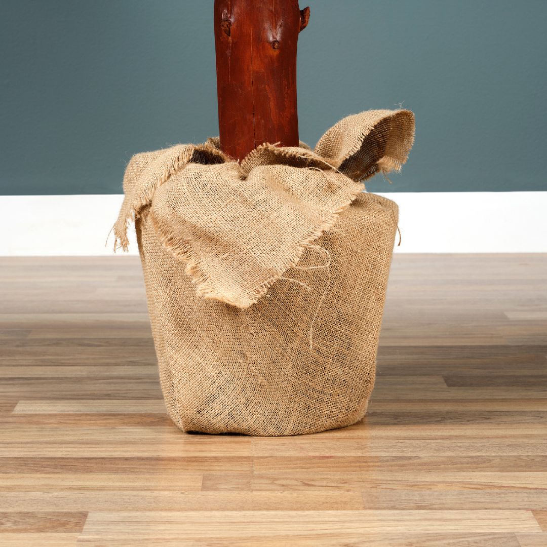 Tora Pine - Albero di Natale con base in juta