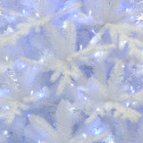 Paris 210 cm - Albero di Natale bianco con led