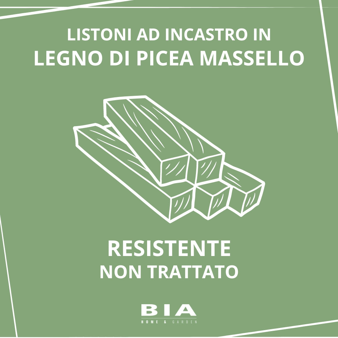 legno di picea massello