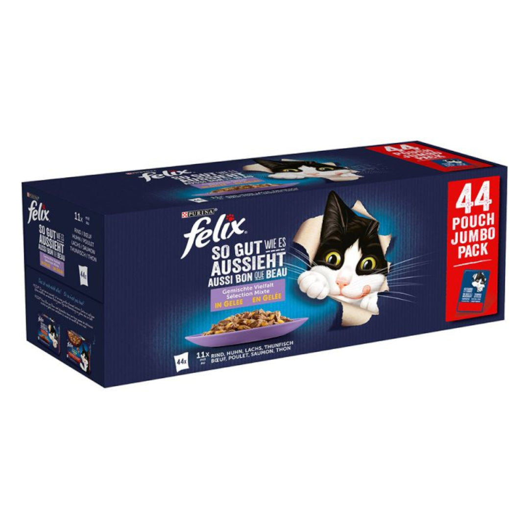 Ghiottonerie Multipack 44 pezzi - Bustine gatto Felix