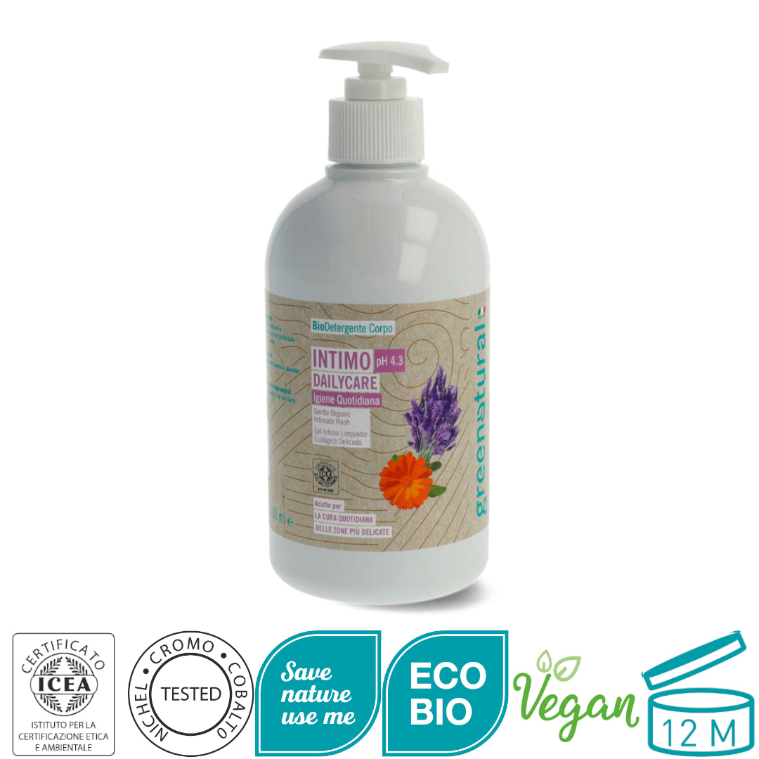 Sapone Intimo alla Calendula pH 4.3 - Detergente intimo ecobio