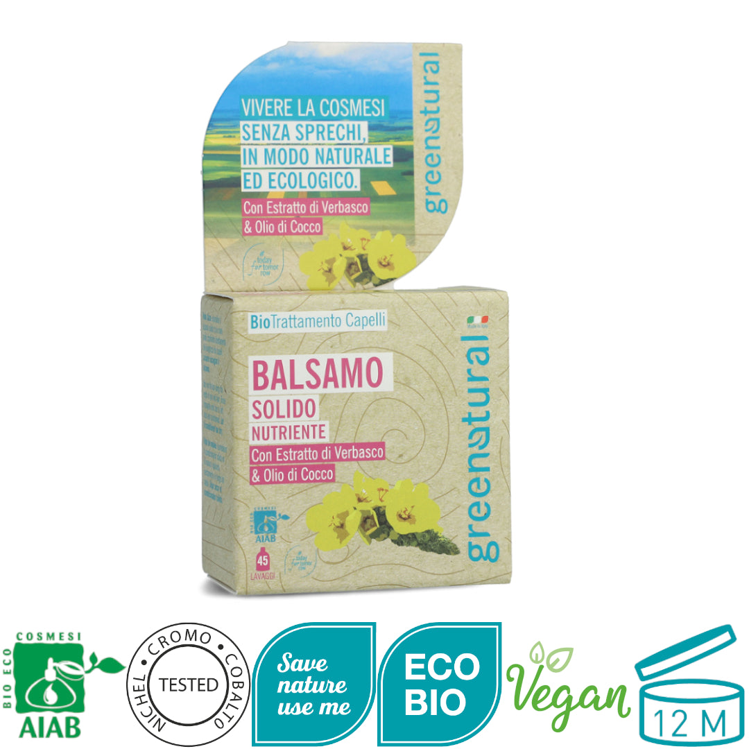 Balsamo Solido Nutriente - Balsamo solido bio