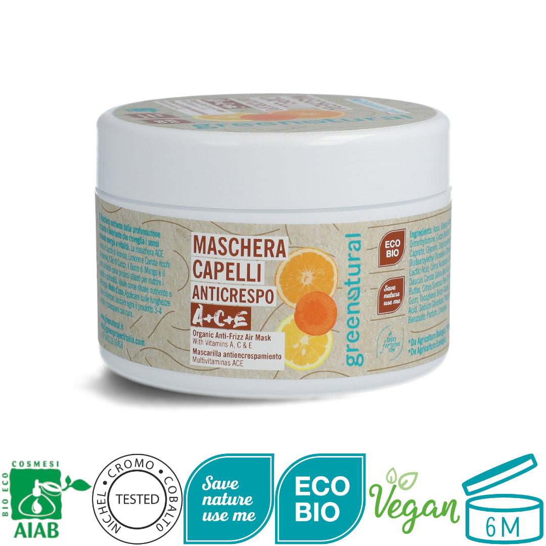 Maschera Capelli con ACE - Maschera capelli biologica