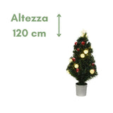 Londen - Albero di Natale con fibre ottiche