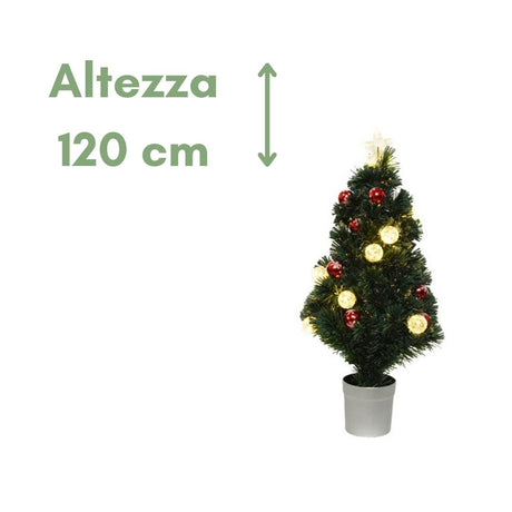Londen - Albero di Natale con fibre ottiche