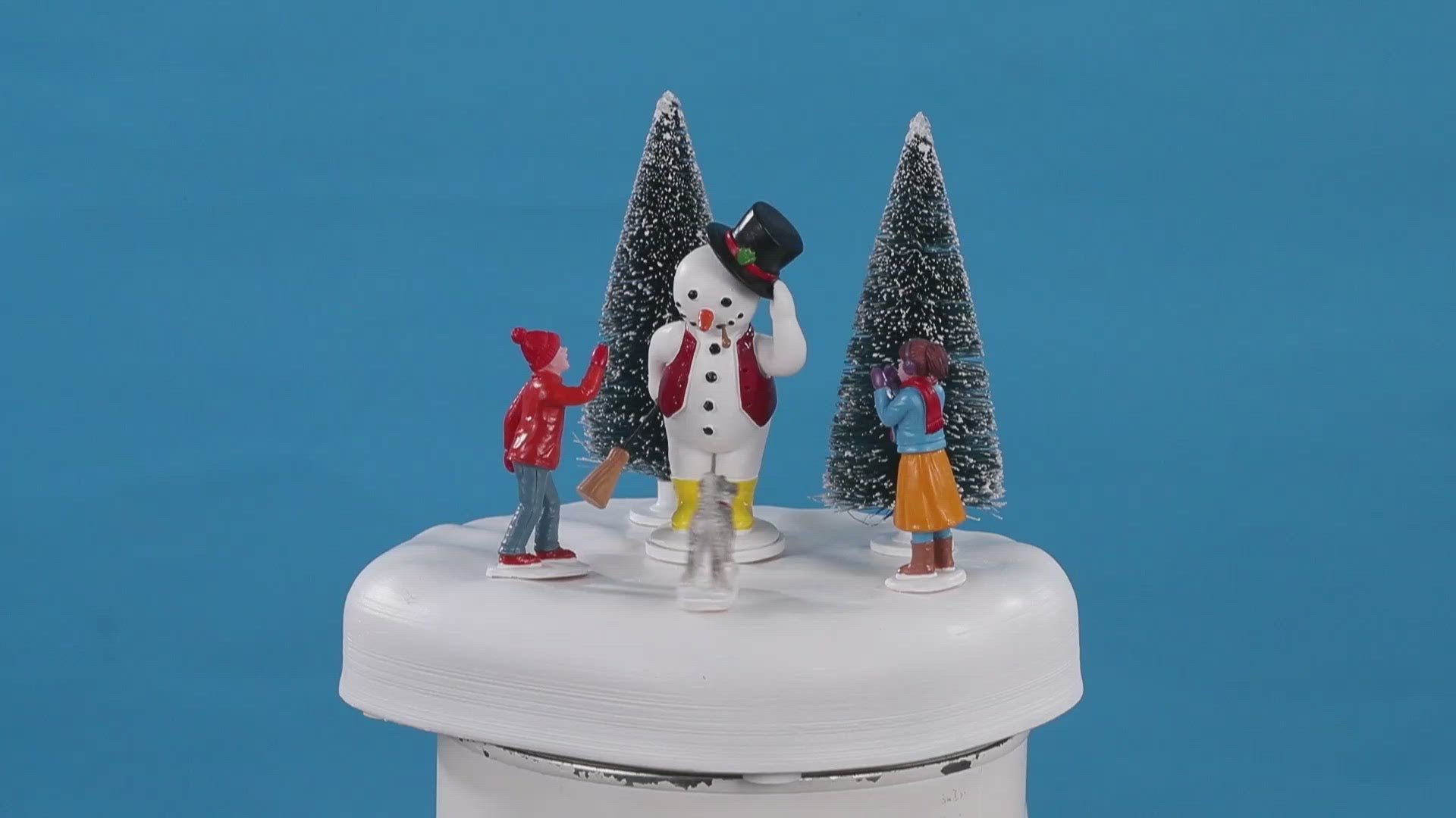 Video di Frosty Says "Hi!" 14835 - Pupazzo di neve Lemax che saluta