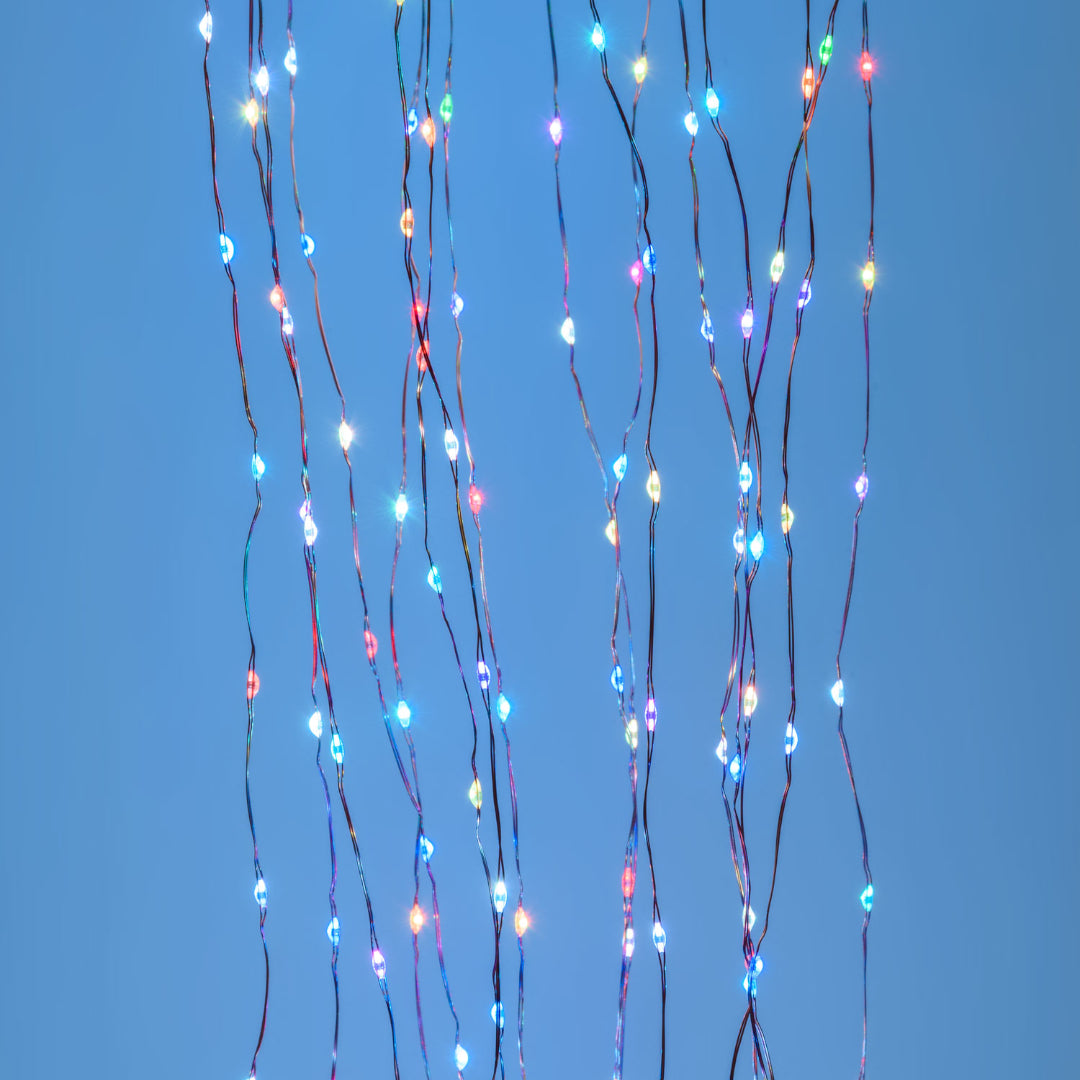 Cascata 320 Microled - Tenda luminosa di Natale