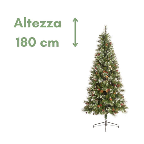 Ipswich Slim - Albero di natale innevato slim