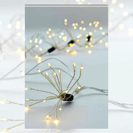 Catena 24 Ciuffi Led - Fili di luce da esterno