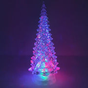 Albero con Glitter in movimento e LED color changing