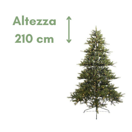 Winnipeg con led - Albero di Natale da esterno