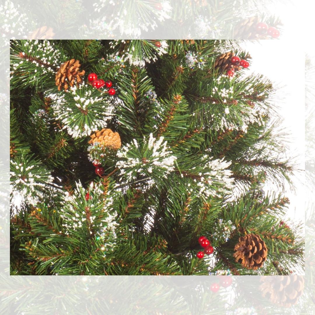 Ipswich Slim - Albero di natale innevato slim