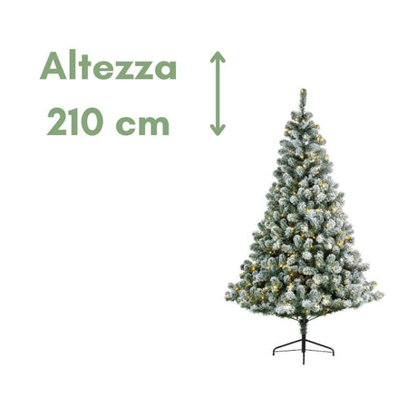 Imperial Innevato con led - Abete natalizio