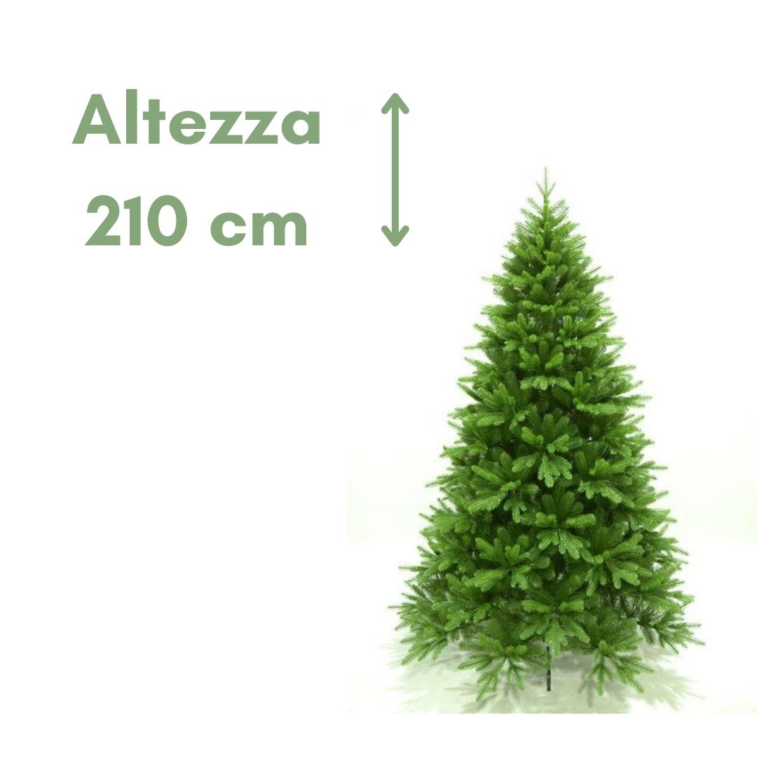 Albero di Natale finto WELLINGTON,sacco di iuta, LEDs, 60cm Ø50cm - Alberi  artificiali