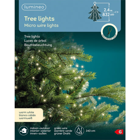 Tree Lights 832 Microled - Luci led albero di Natale