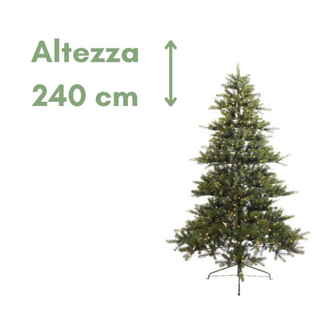 Winnipeg con led - Albero di Natale da esterno