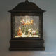 Lanterna con Glitter in movimento e LED con Slitta di Babbo Natale