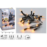 50 Miniled EXTRA 6 Mt USO INTERNO Luci Albero di Natale KOOPMAN