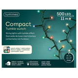 Compact Twinkle Switch 8 giochi - Luci per albero di Natale