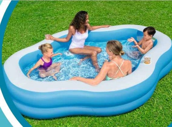 Splashview  270 x 198 cm - Piscina gonfiabile per famiglie