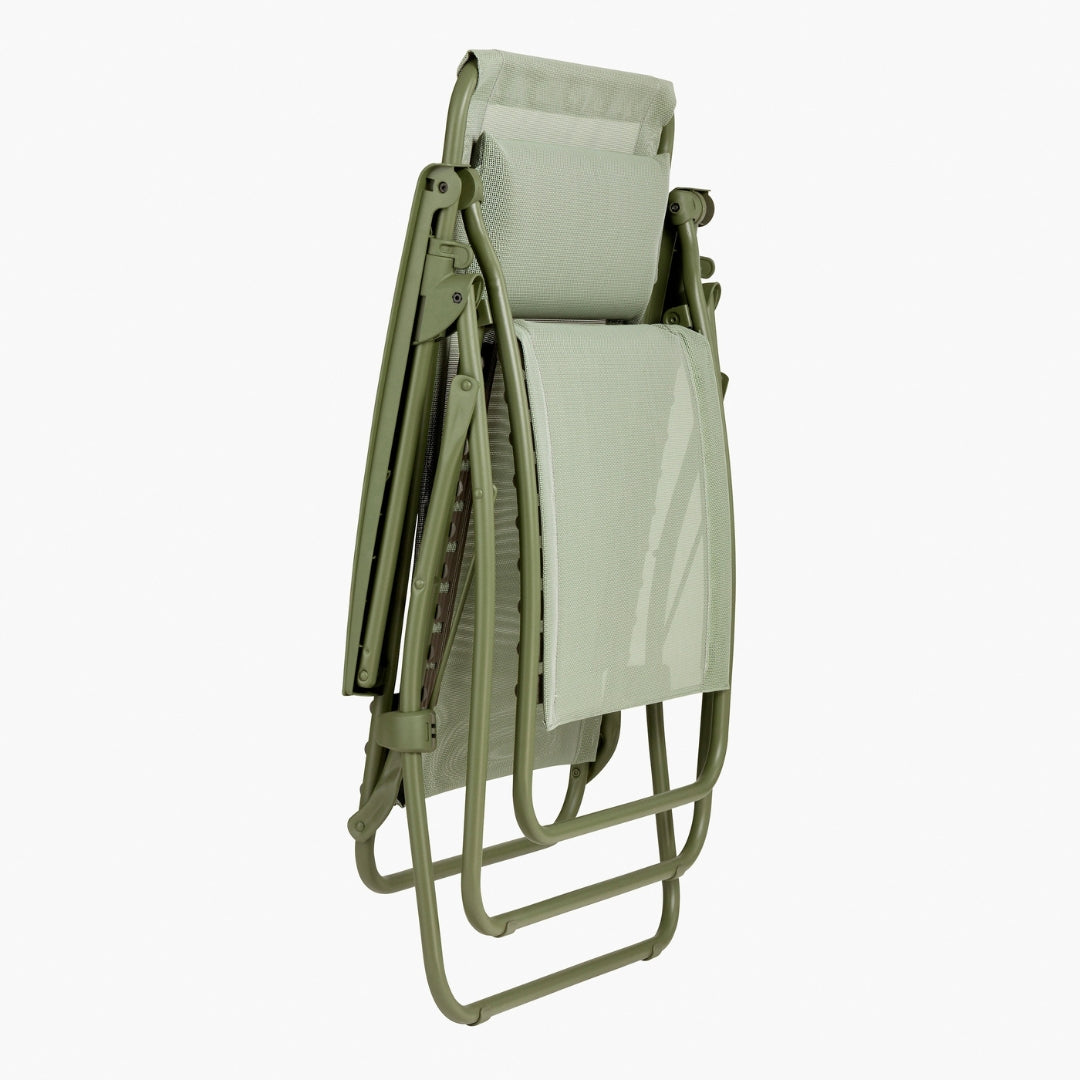Sedia sdraio pieghevole R CLIP lafuma colorblock tinta unita chiusa