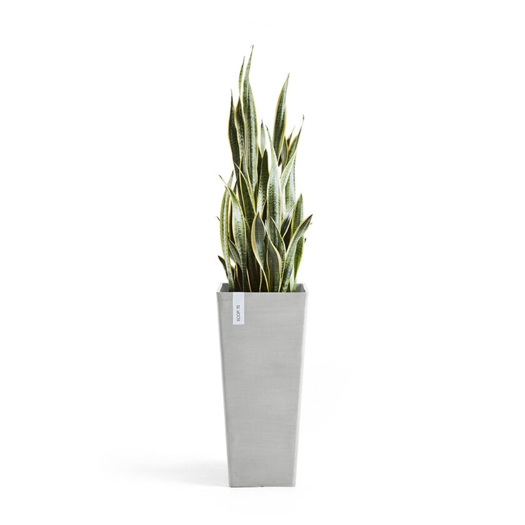 Ecopots Rotterdam High 70 cm - Vaso alto in plastica