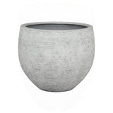 Vaso a Sfera color Cenere - Vaso tondo grande