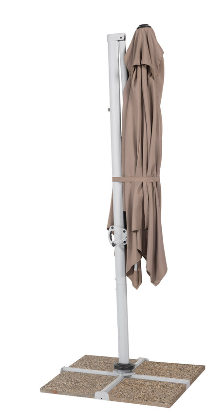 St. Tropez - Ombrellone a braccio laterale taupé