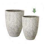 Vaso in Fibra di Cemento - Vaso tronco conico