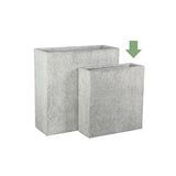 Fioriera in Ficonstone Cenere - Fioriera di design
