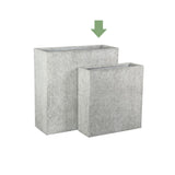 Fioriera in Ficonstone Cenere - Fioriera di design