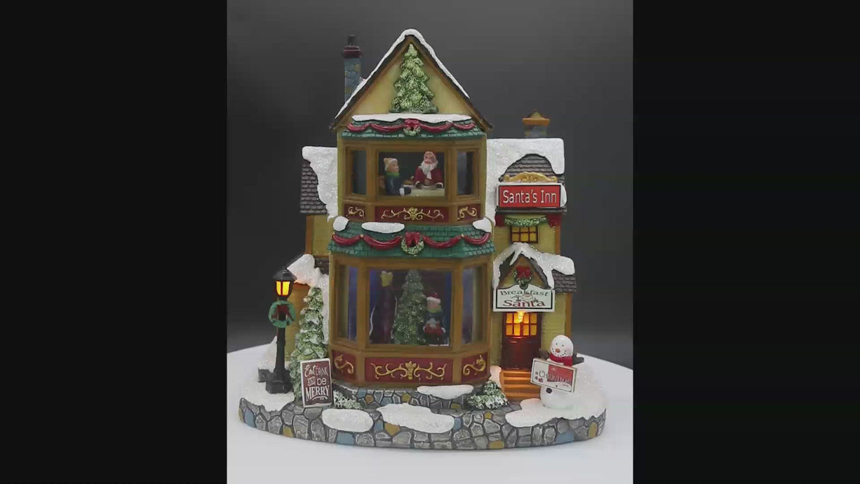Locanda di Babbo Natale - Villaggio di Natale animato